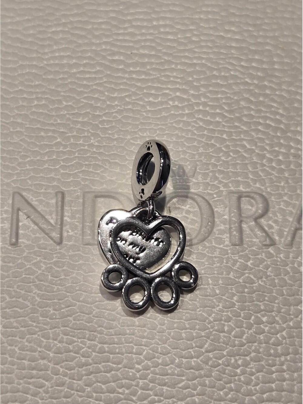 Pandora charm paw print
